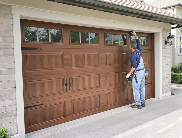 Custom garage door showcase by Wildomar Garage Door Repair in Wildomar