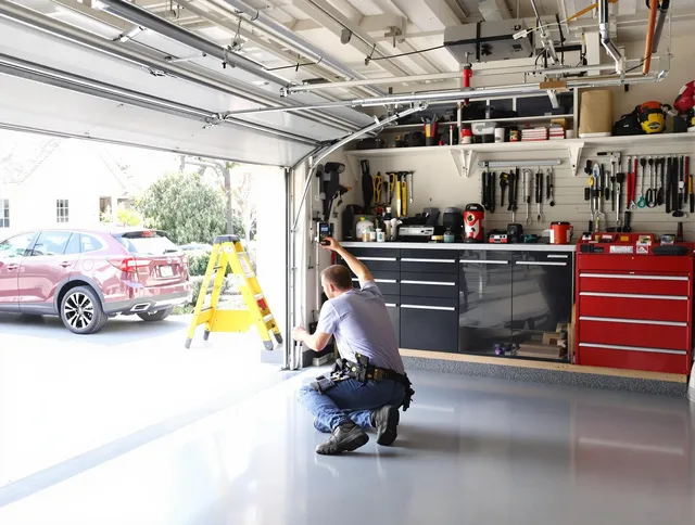 Local garage door repair service by Wildomar Garage Door Repair in Wildomar