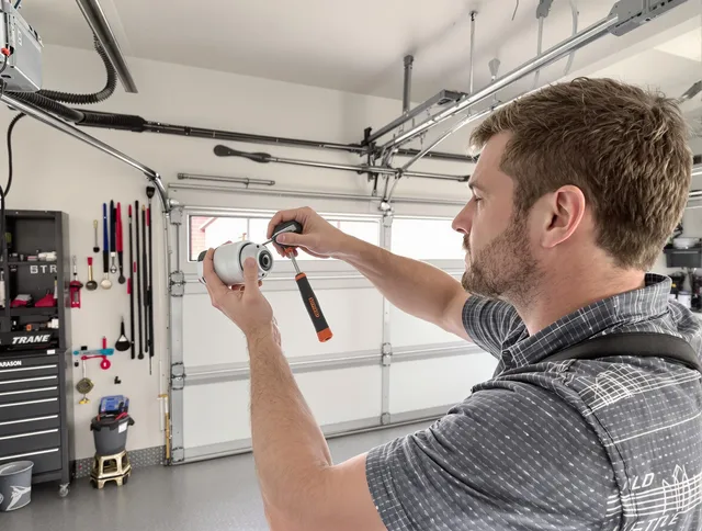 Garage door opener repair service by Wildomar Garage Door Repair in Wildomar